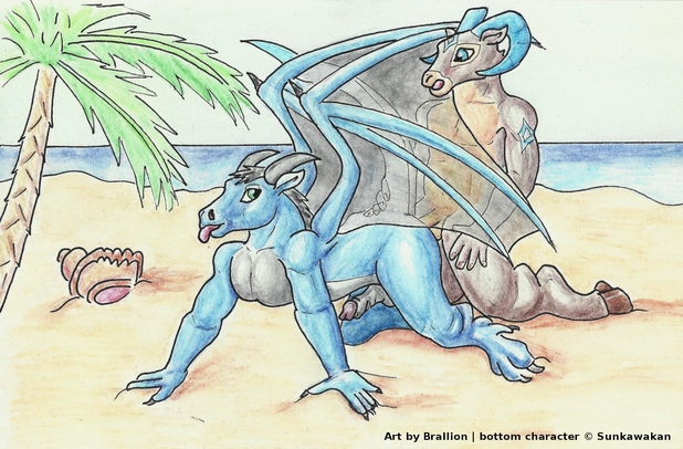 Thumbnail: Time on the Beach - Commission for Sunkawakan.jpg